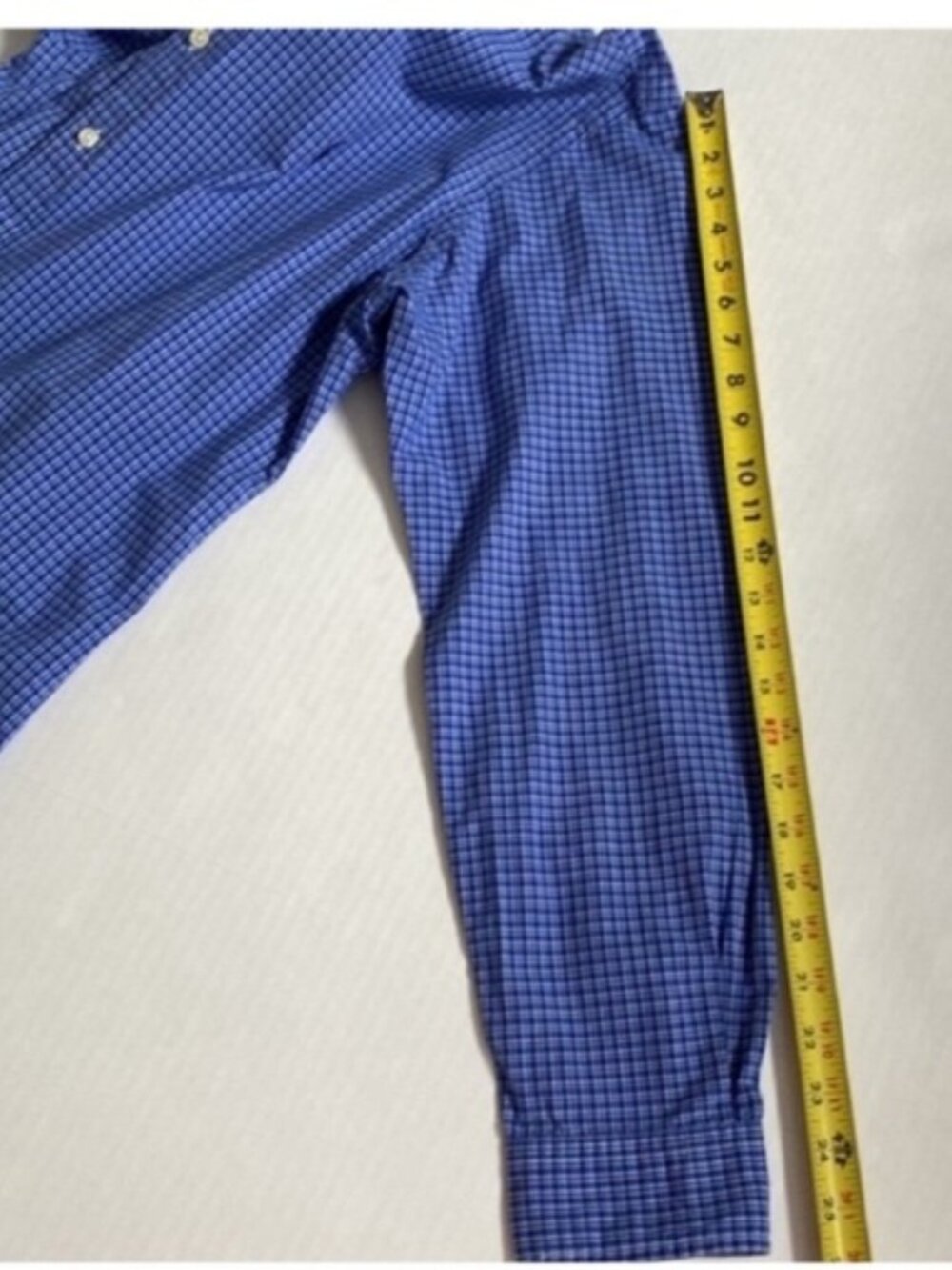 Polo Ralph Lauren Men's Long Sleeve Dress Button Down Shirt Blue size Large - Picture 7 of 14